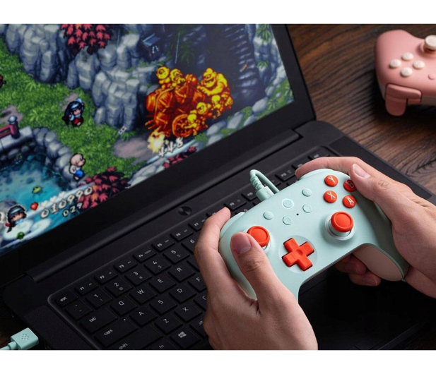8BitDo Ultimate 2C Wired Pad Mint - 1371592 - zdjęcie 6